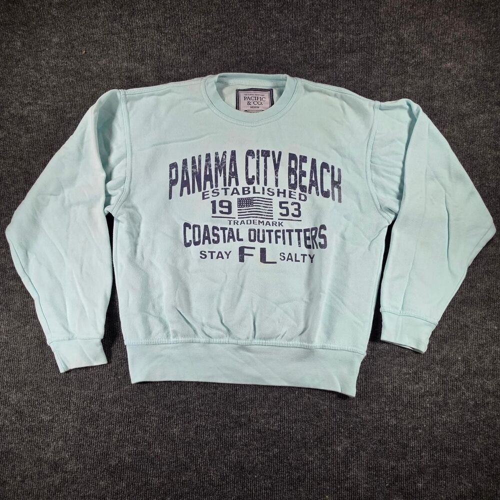 Pacific-and-co Women's Blue Sweatshirt